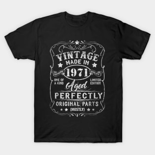 Vintage aged 1971 perfectly T-Shirt